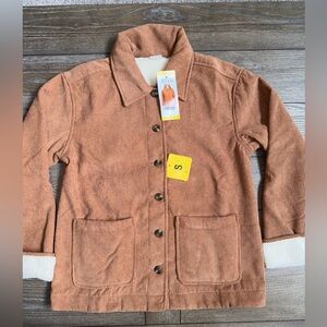 Boston Traders women's sherpa-lined corduroy jacket